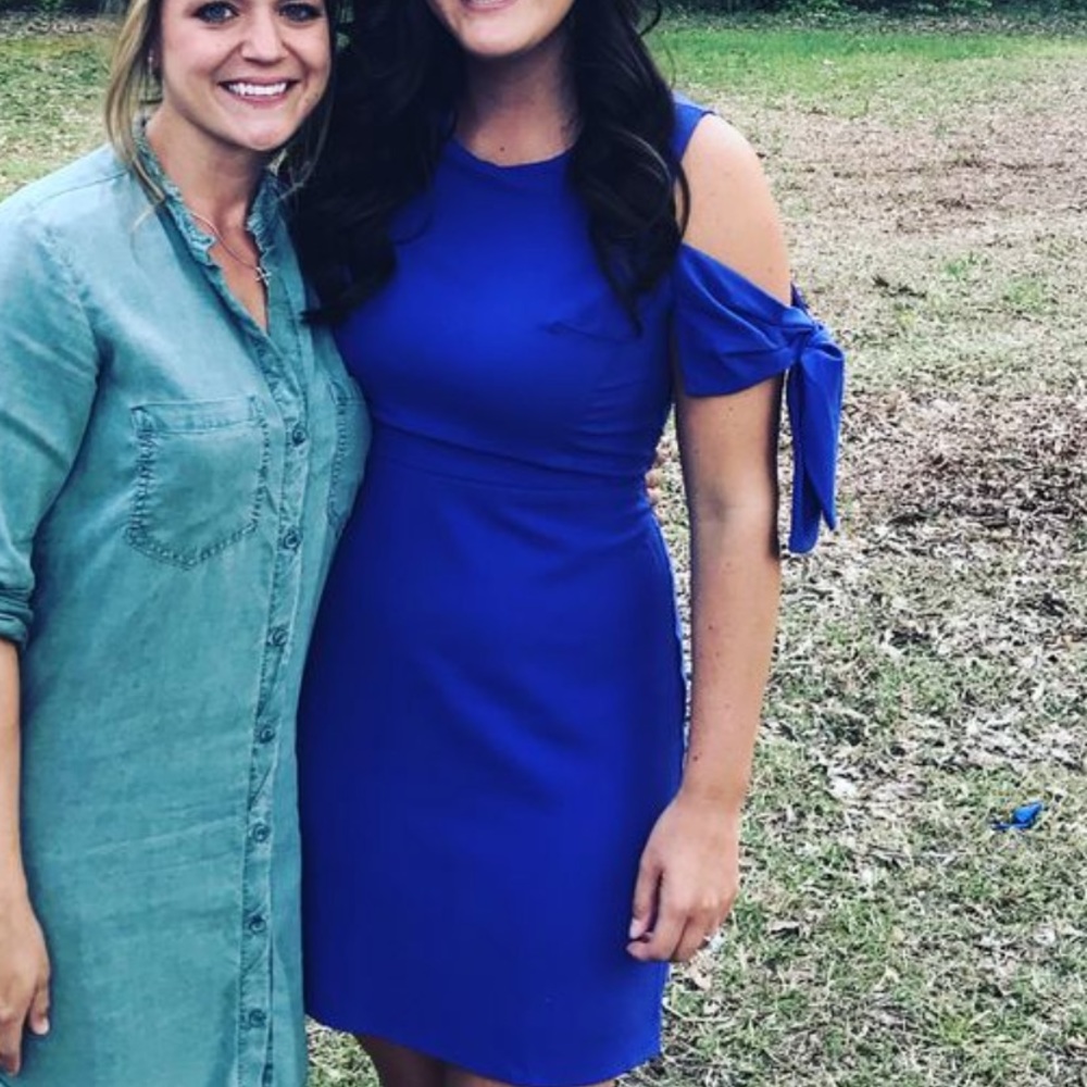 STUNNING cobalt blue dress